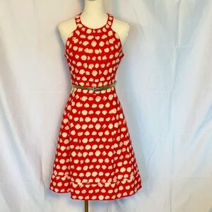 Eliza J polka dot dress size 4